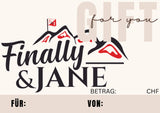 Finally& Jane Geschenkgutschein / Gift Voucher 🎁