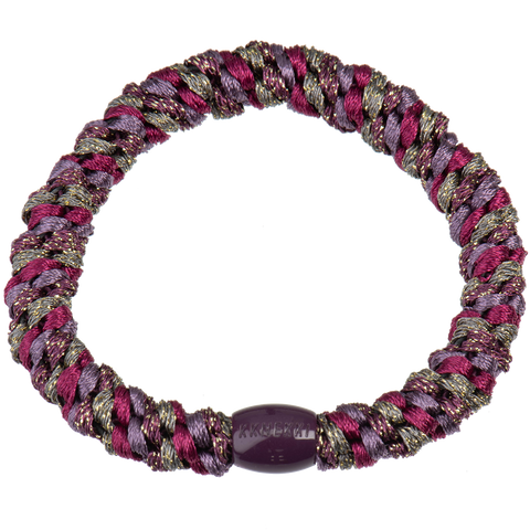 Kknekki Haargummi Mix Mulberry Grape glitter